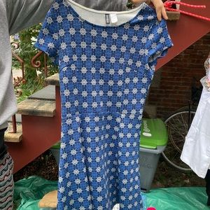A-line blue H&M dress